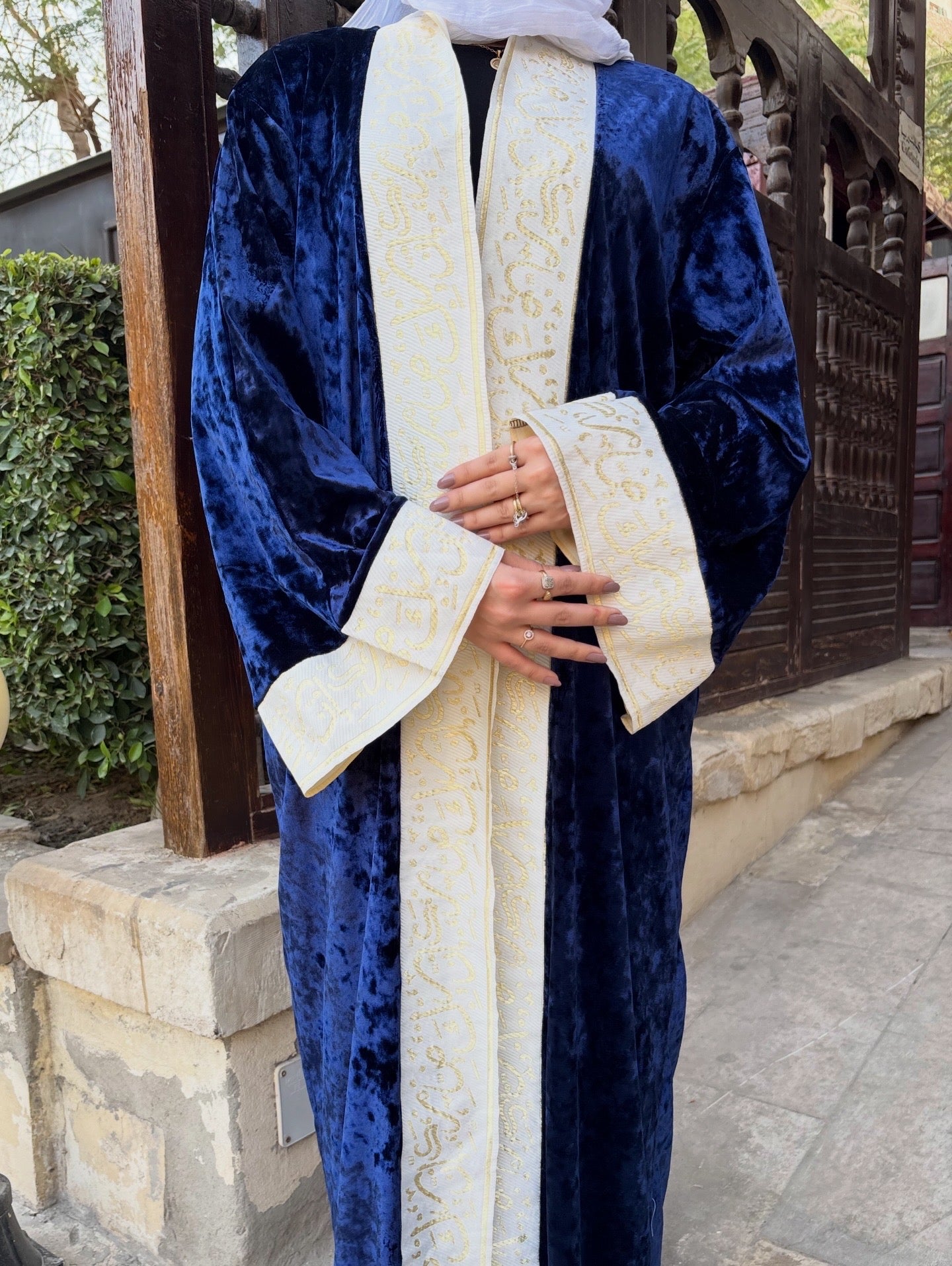Midnight Velvet Caftan
