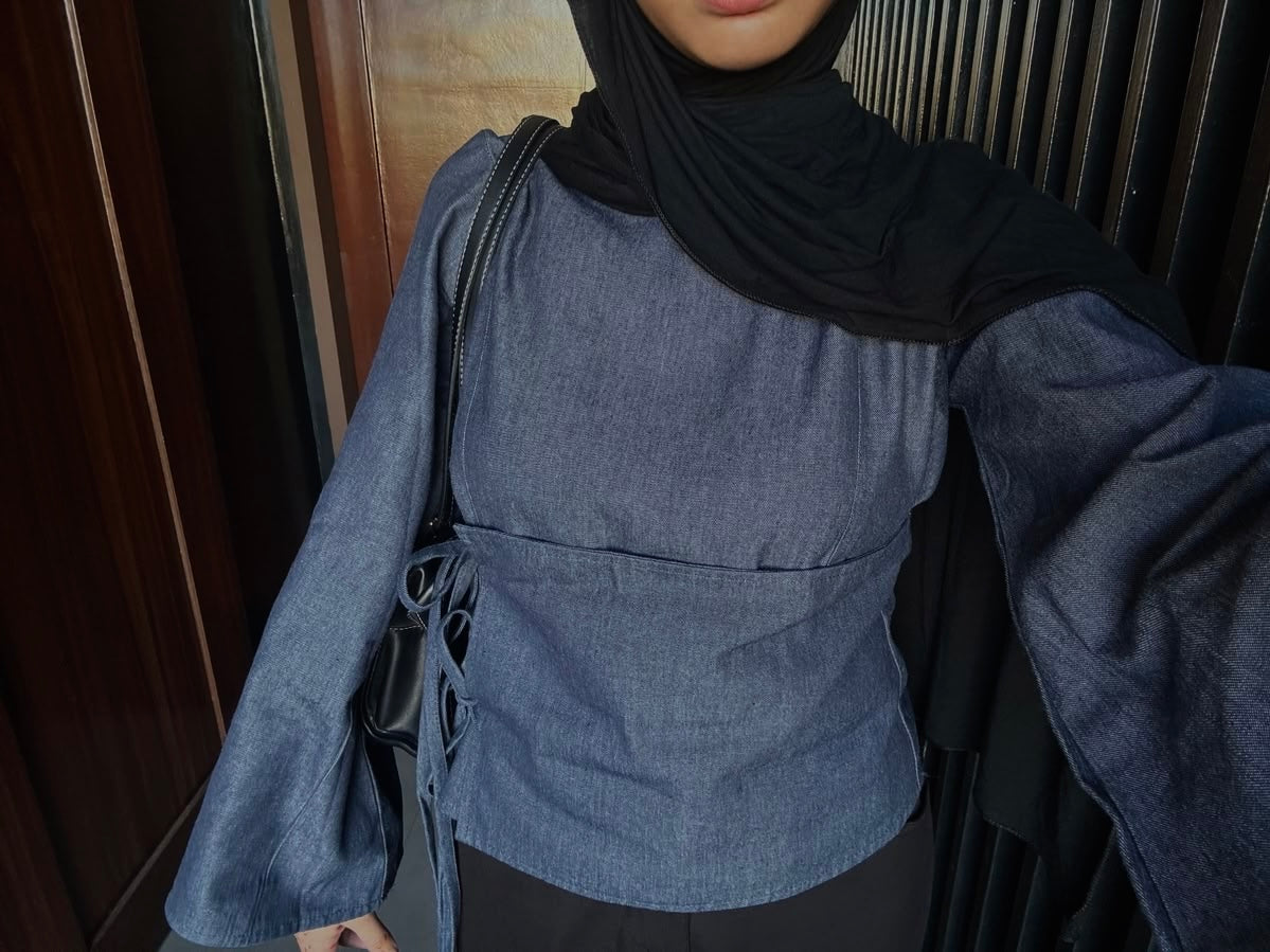 Denim Curve Wraps