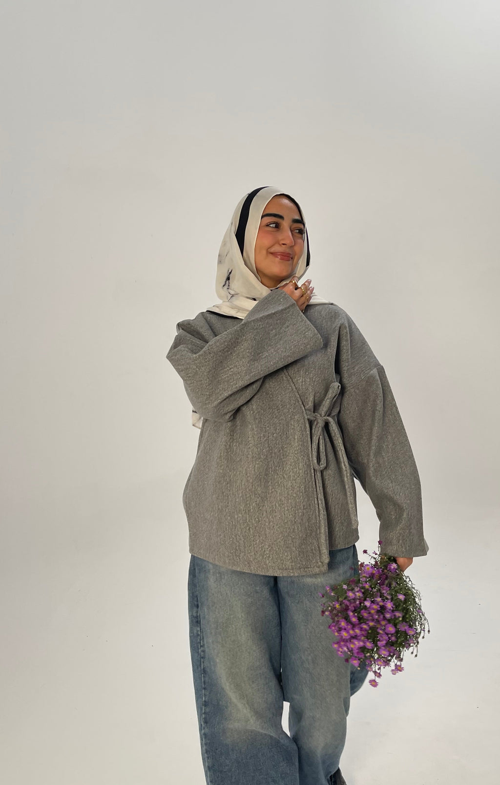 Tie-Up Wrap Jacket