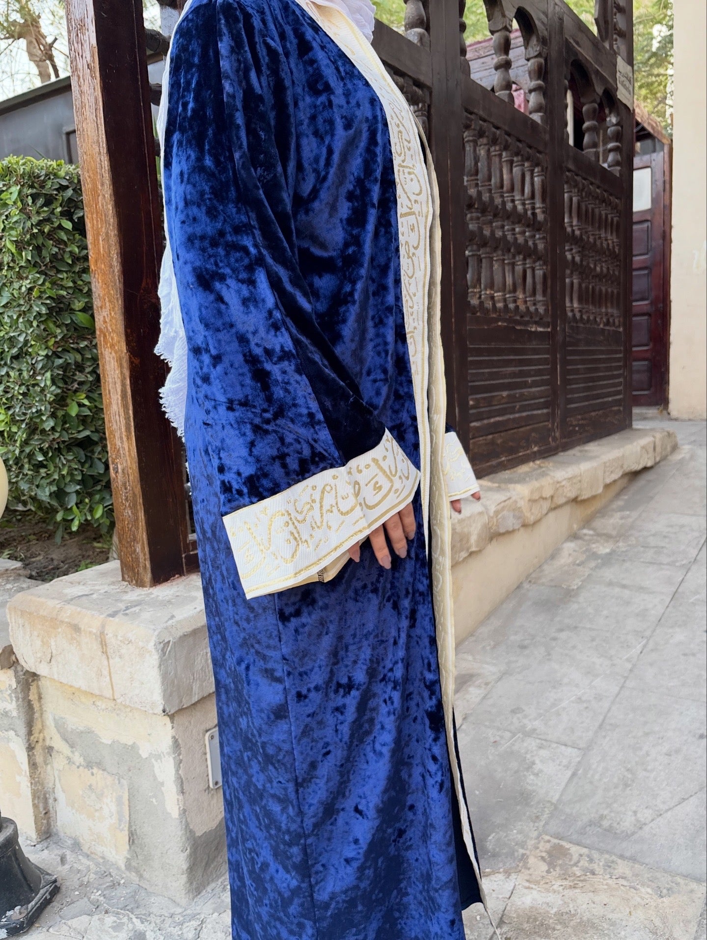 Midnight Velvet Caftan
