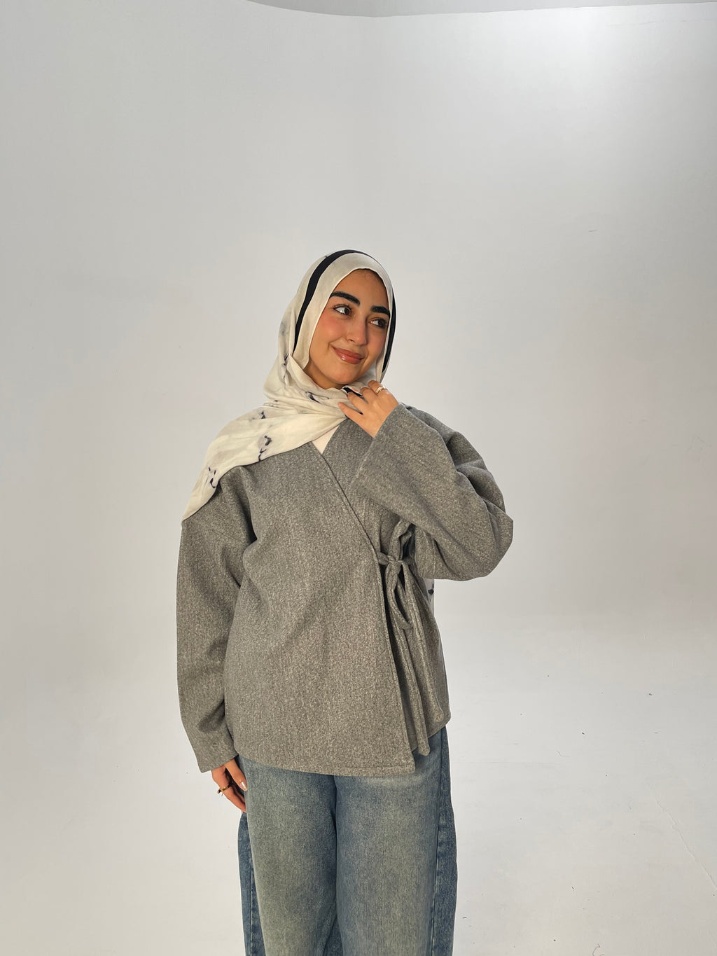 Tie-Up Wrap Jacket