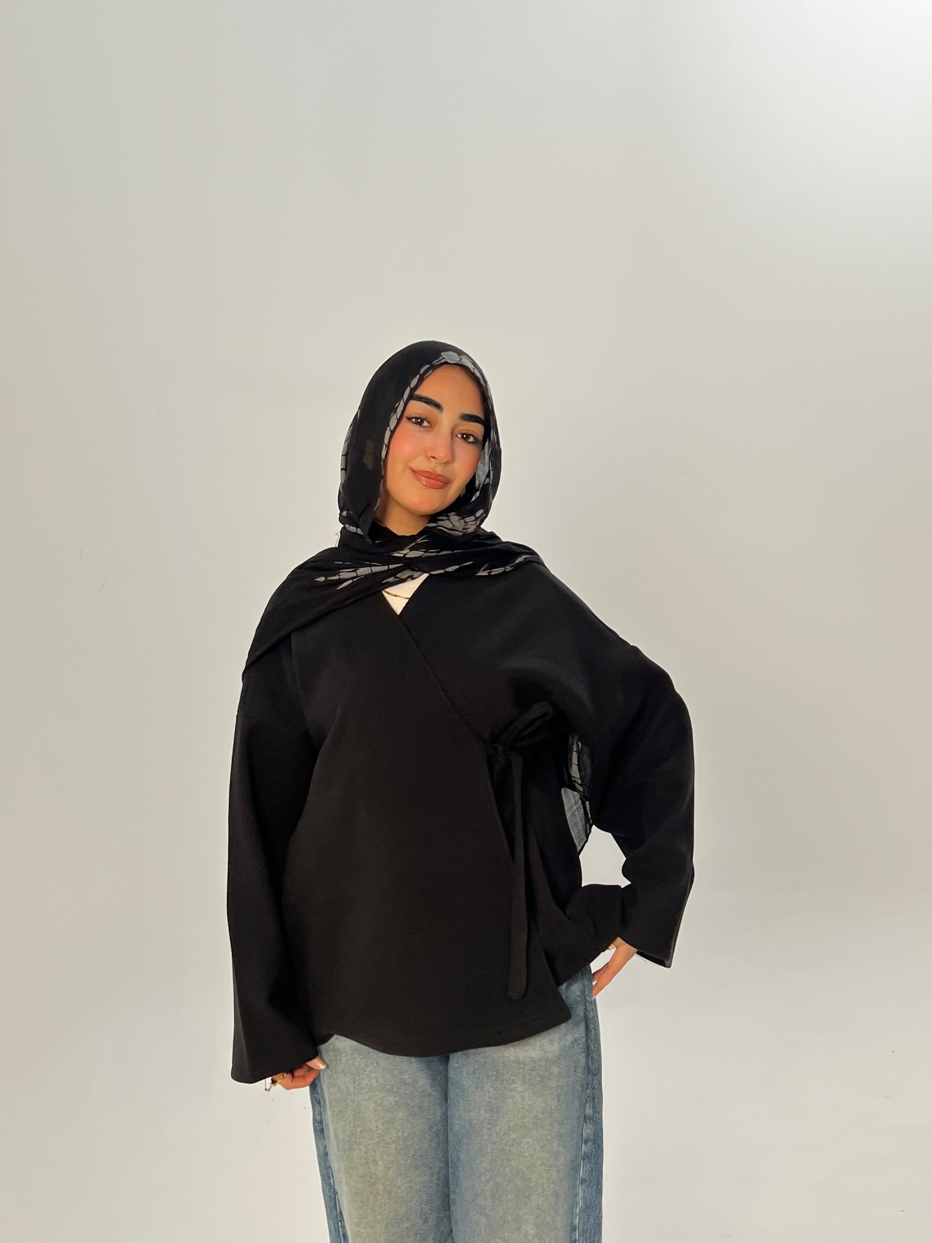 Tie-Up Wrap Jacket