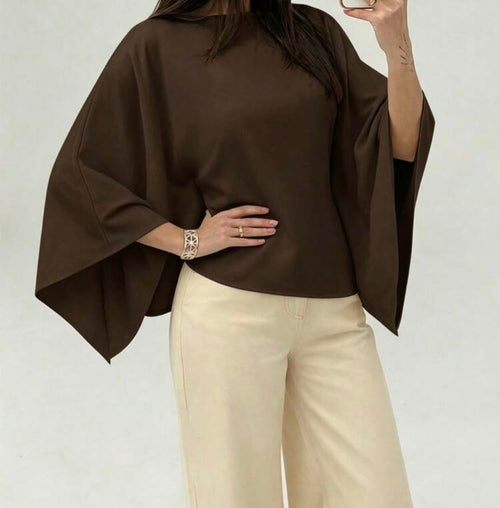 Butterfly Cape Blouse