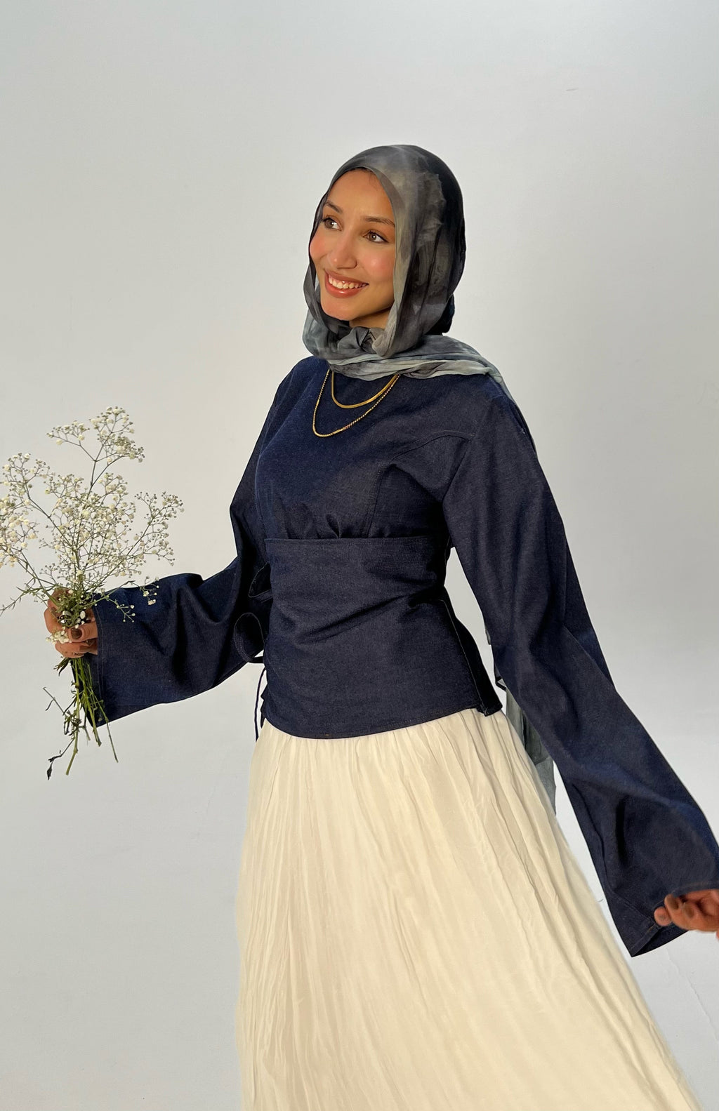 Denim Curve Wraps