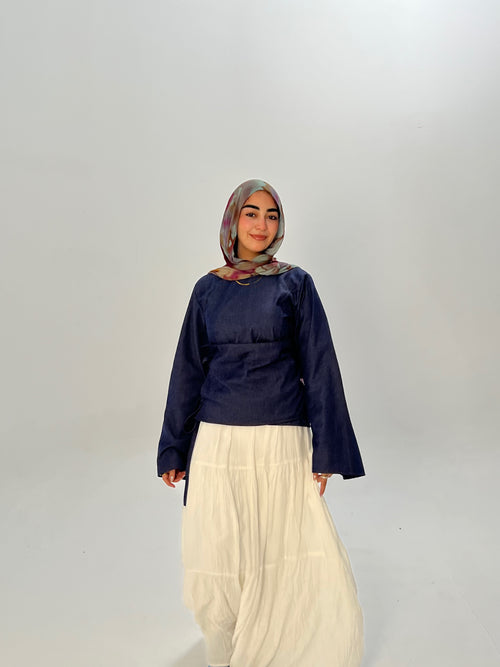 Denim Curve Wraps