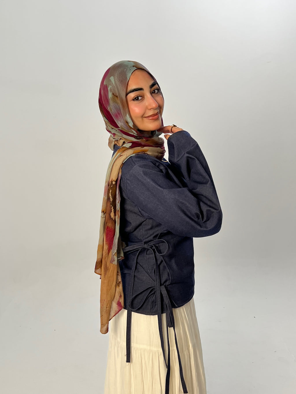 Denim Curve Wraps