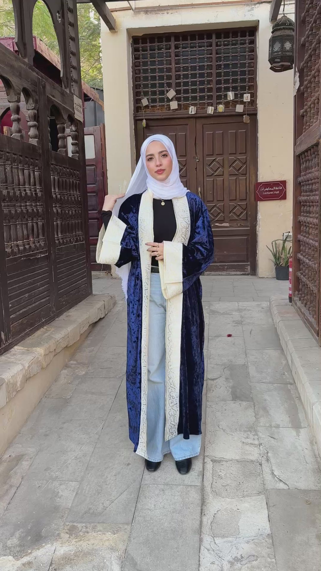 Midnight Velvet Caftan